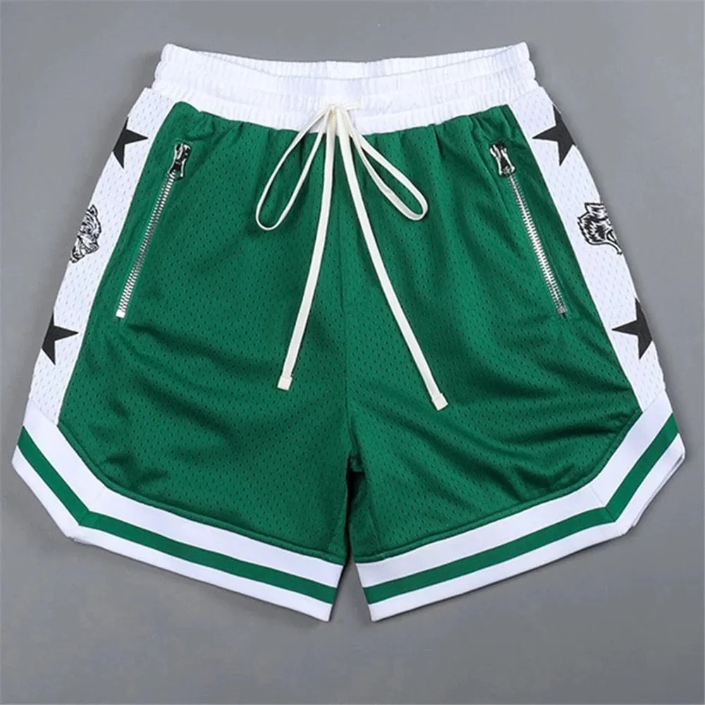 Men's Casual Summer  Fitness Fast-drying  Loose Basketball Training Shorts