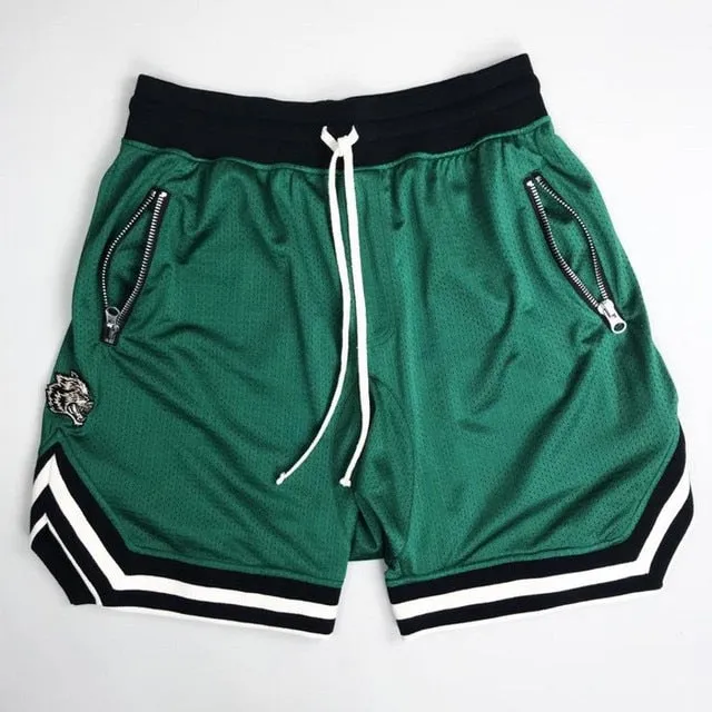 Men's Casual Summer  Fitness Fast-drying  Loose Basketball Training Shorts