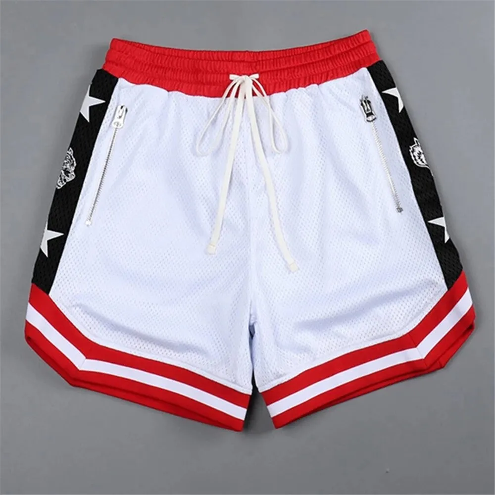 Men's Casual Summer  Fitness Fast-drying  Loose Basketball Training Shorts