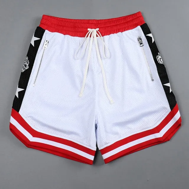 Men's Casual Summer  Fitness Fast-drying  Loose Basketball Training Shorts