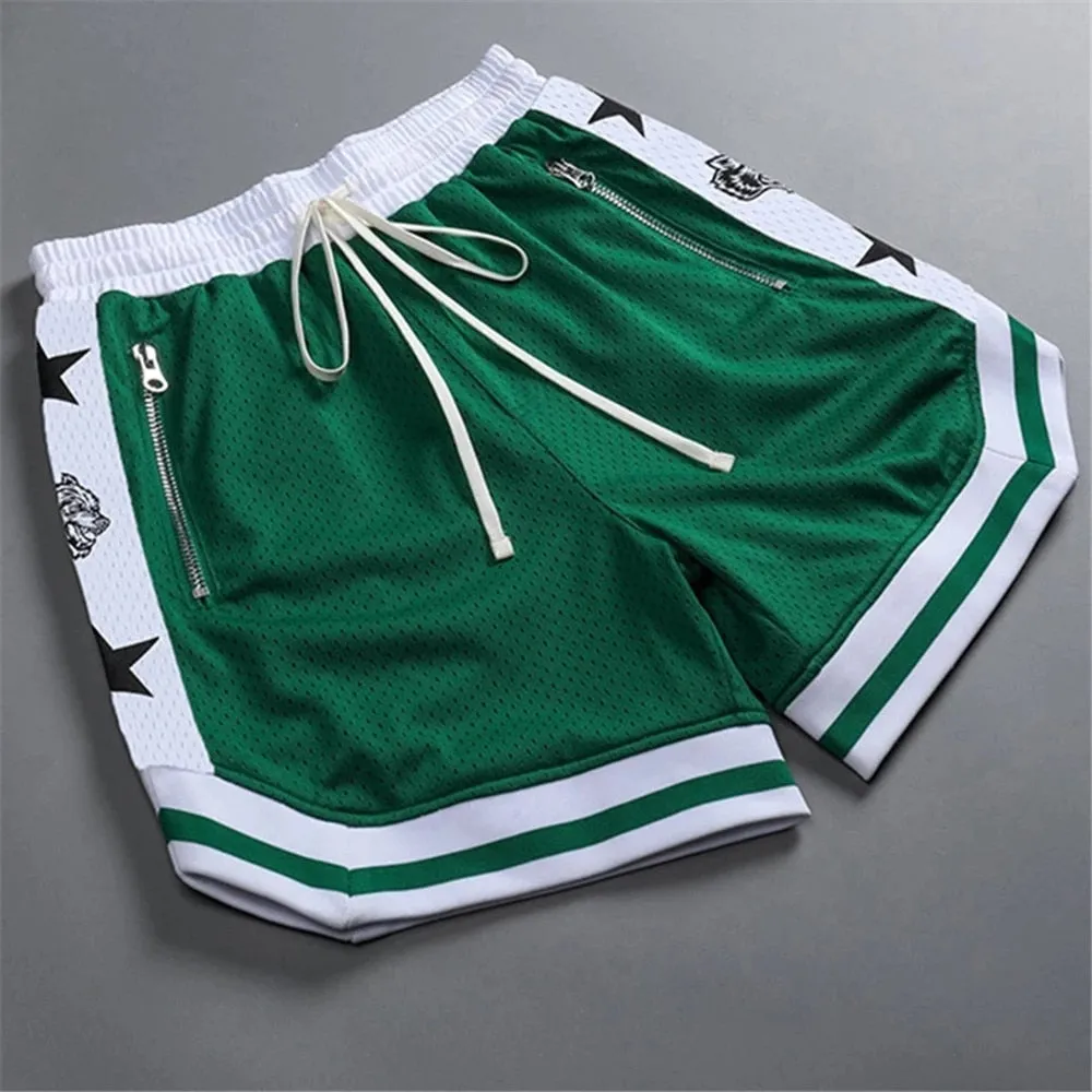 Men's Casual Summer  Fitness Fast-drying  Loose Basketball Training Shorts