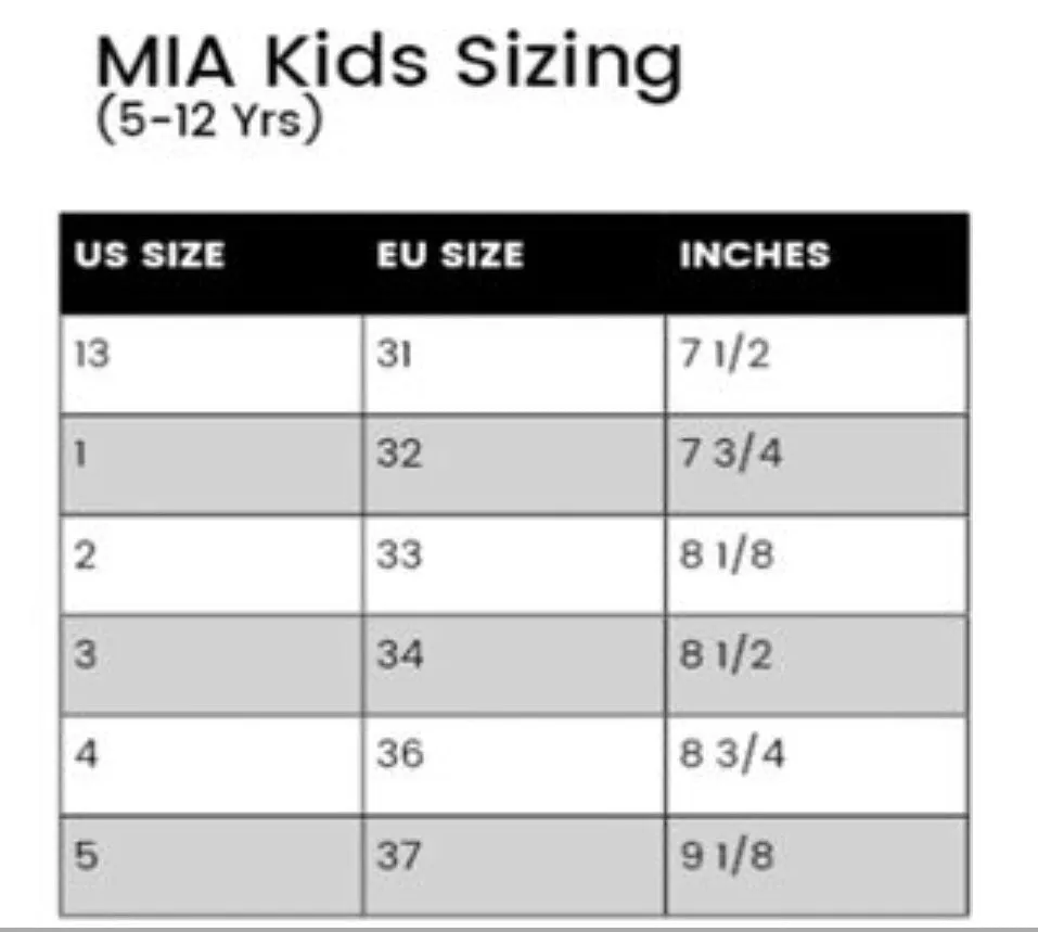 Mia Girls Bloome Silver