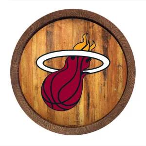 Miami Heat: "Faux" Barrel Top Sign