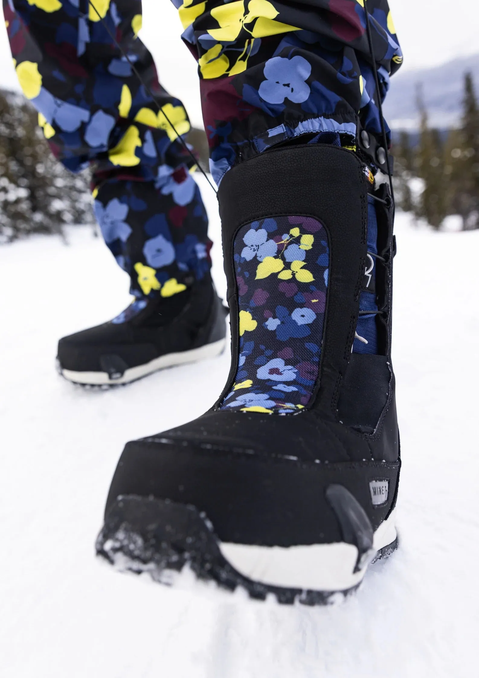 Mine77 Danny’s Double Tongue Step On Snowboard Boots
