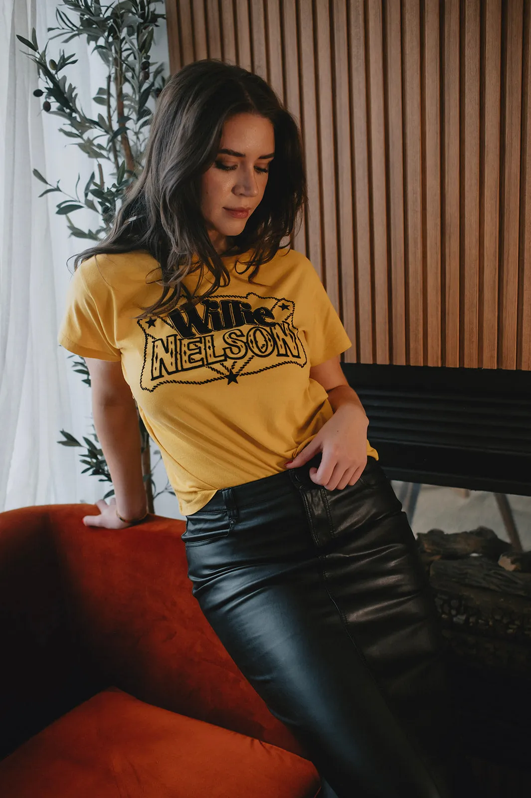 MISFIT ITEM - The City Slicker Vegan Leather Skirt by Free People // Size 8