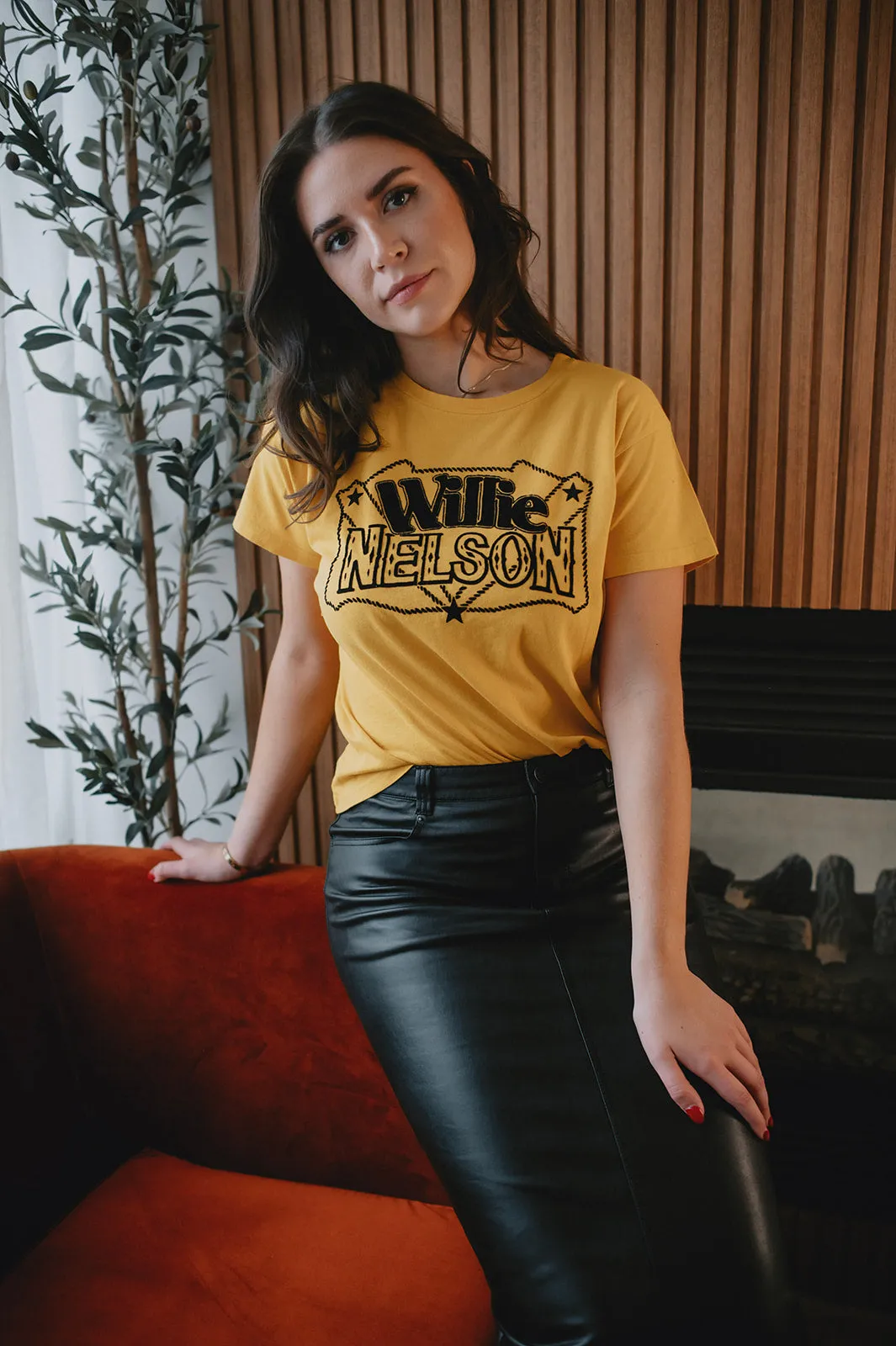 MISFIT ITEM - The City Slicker Vegan Leather Skirt by Free People // Size 8