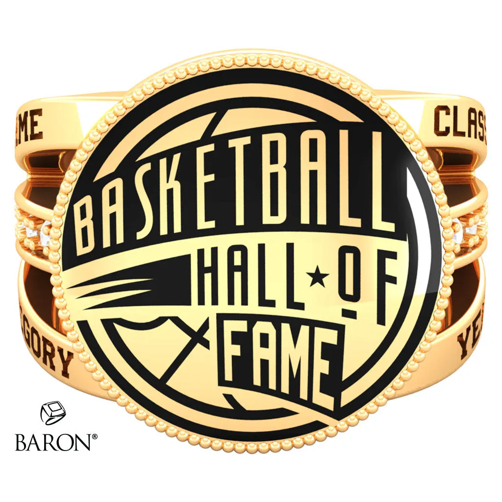 Naismith Basketball Hall of Fame Bill Fitch Friends & Family Renown Ring - Design 5.1
