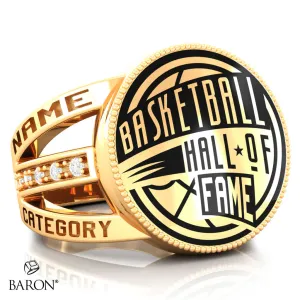 Naismith Basketball Hall of Fame Bill Fitch Friends & Family Renown Ring - Design 5.1