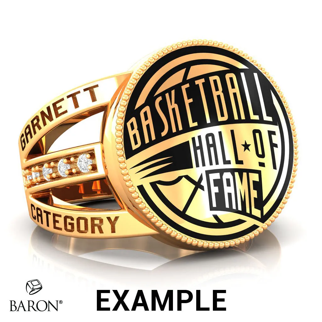 Naismith Basketball Hall of Fame Bill Fitch Friends & Family Renown Ring - Design 5.1