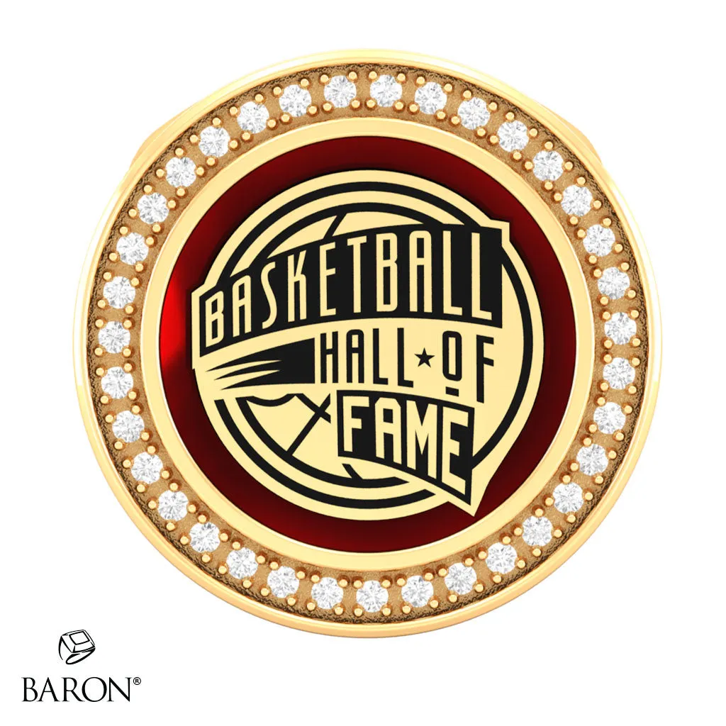 Naismith Basketball Hall of Fame - Class of 2024 Friends and Family Ring - Design 7.1
