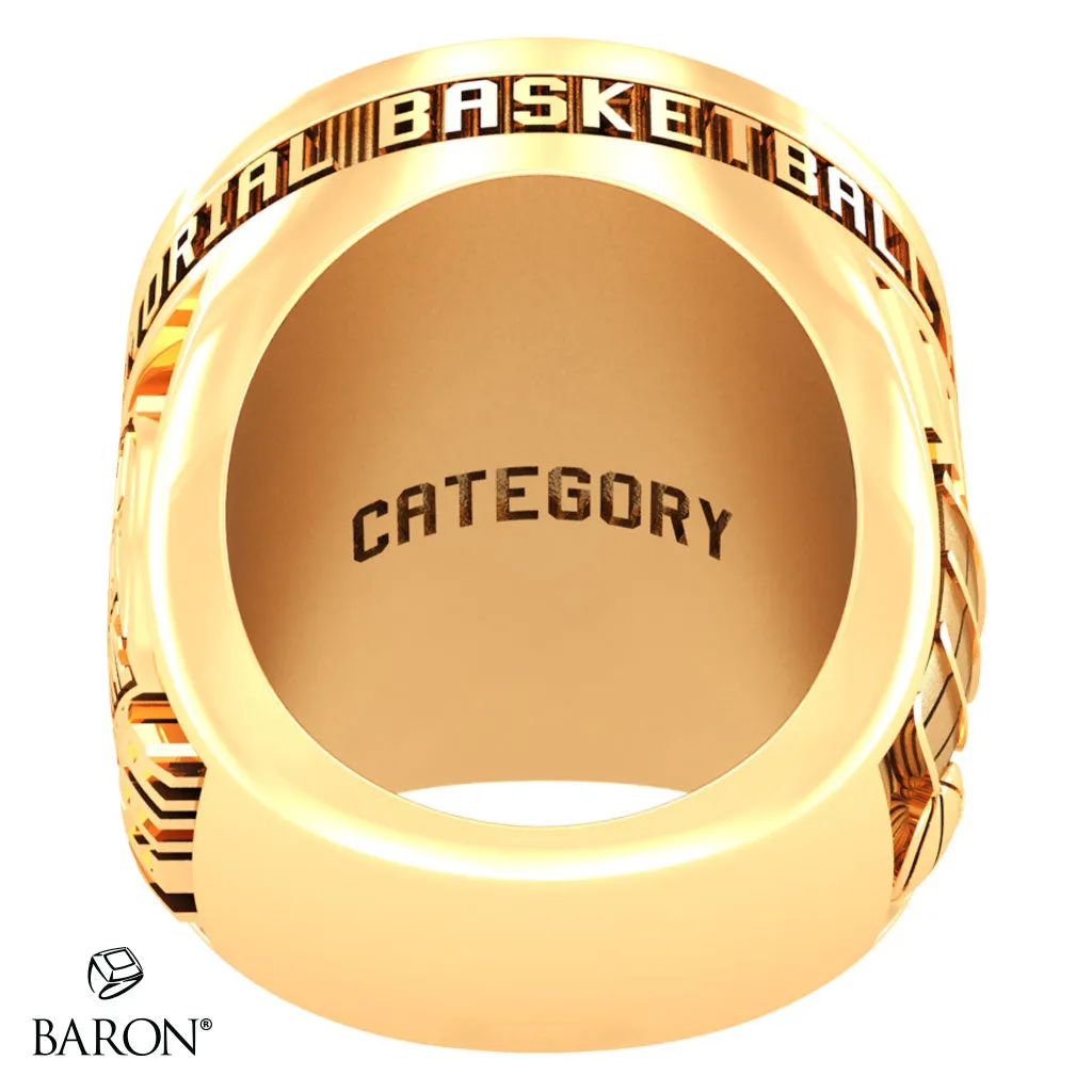 Naismith Basketball Hall of Fame - Class of 2024 Friends and Family Ring - Design 7.1