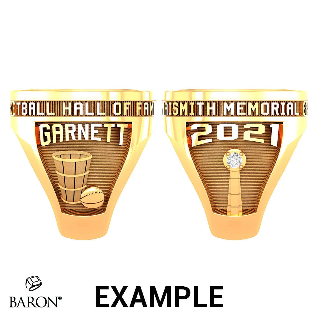 Naismith Basketball Hall of Fame - Class of 2024 Friends and Family Ring - Design 7.1