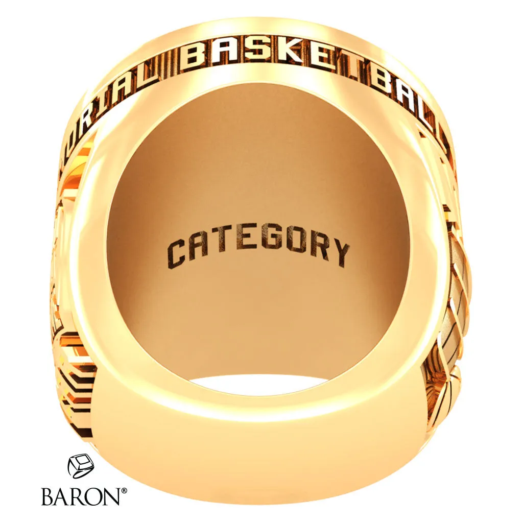 Naismith Basketball Hall of Fame - Class of 2024 Friends and Family Ring - Design 8.1