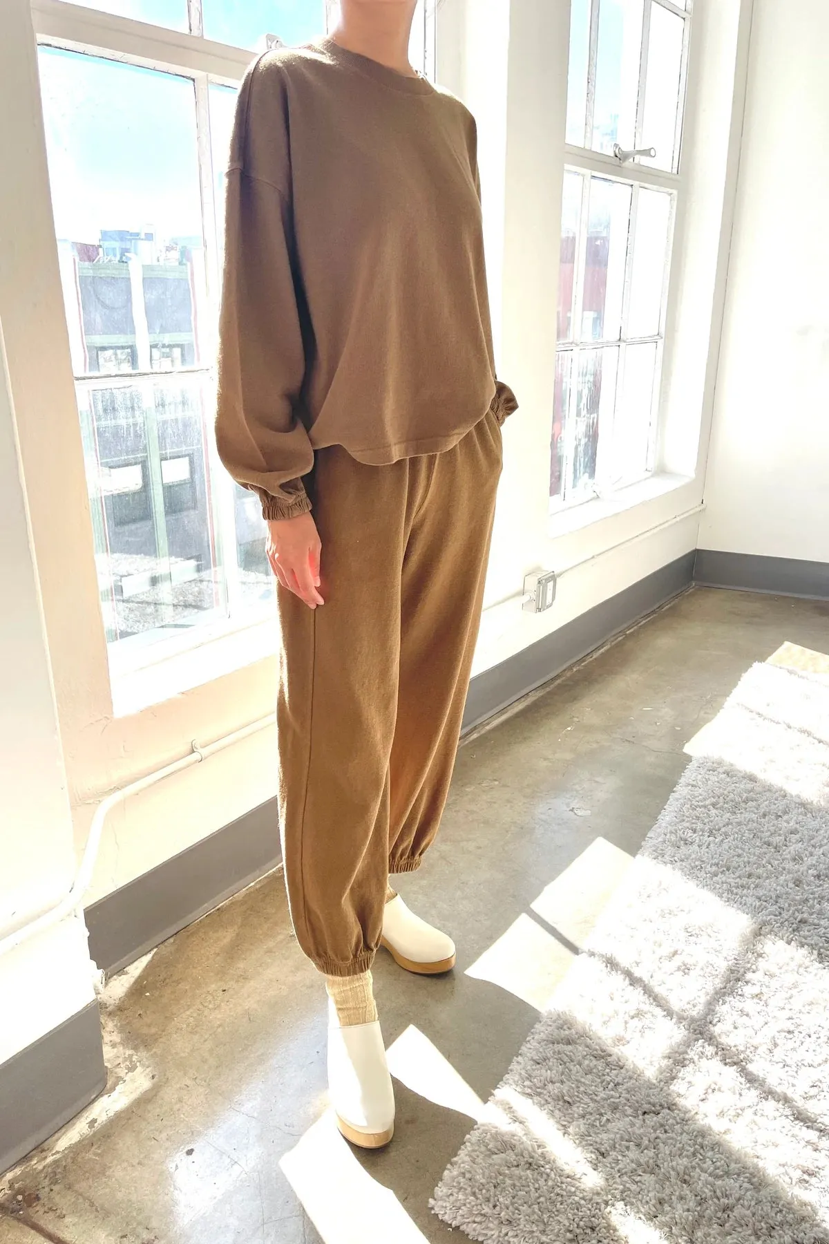 NATURELLE TEE - TOBACCO