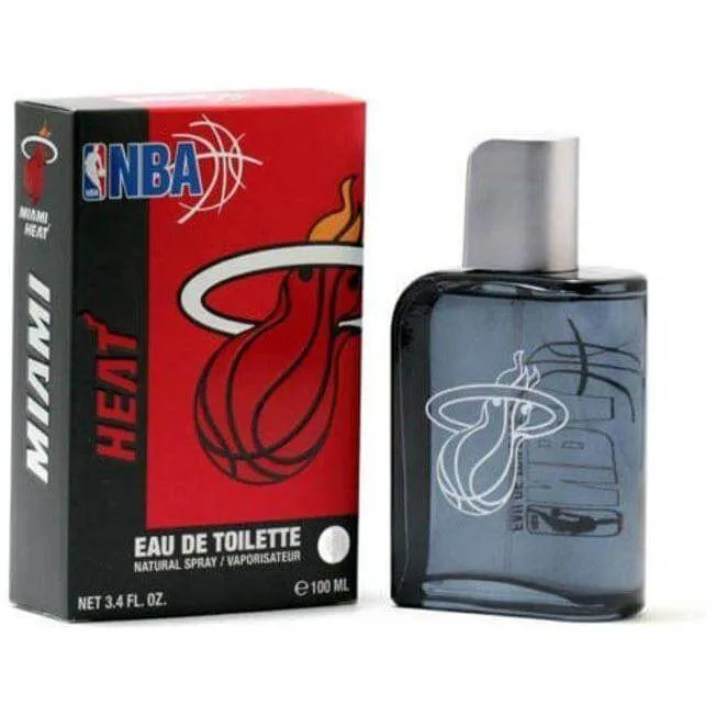 NBA MIAMI HEAT for Men 3.3 / 3.4 oz edt Cologne NEW in BOX