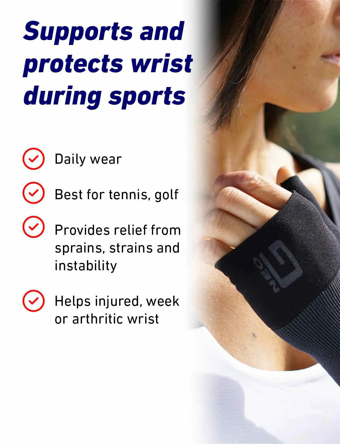Neo G Airflow Wrist & Thumb Support 722