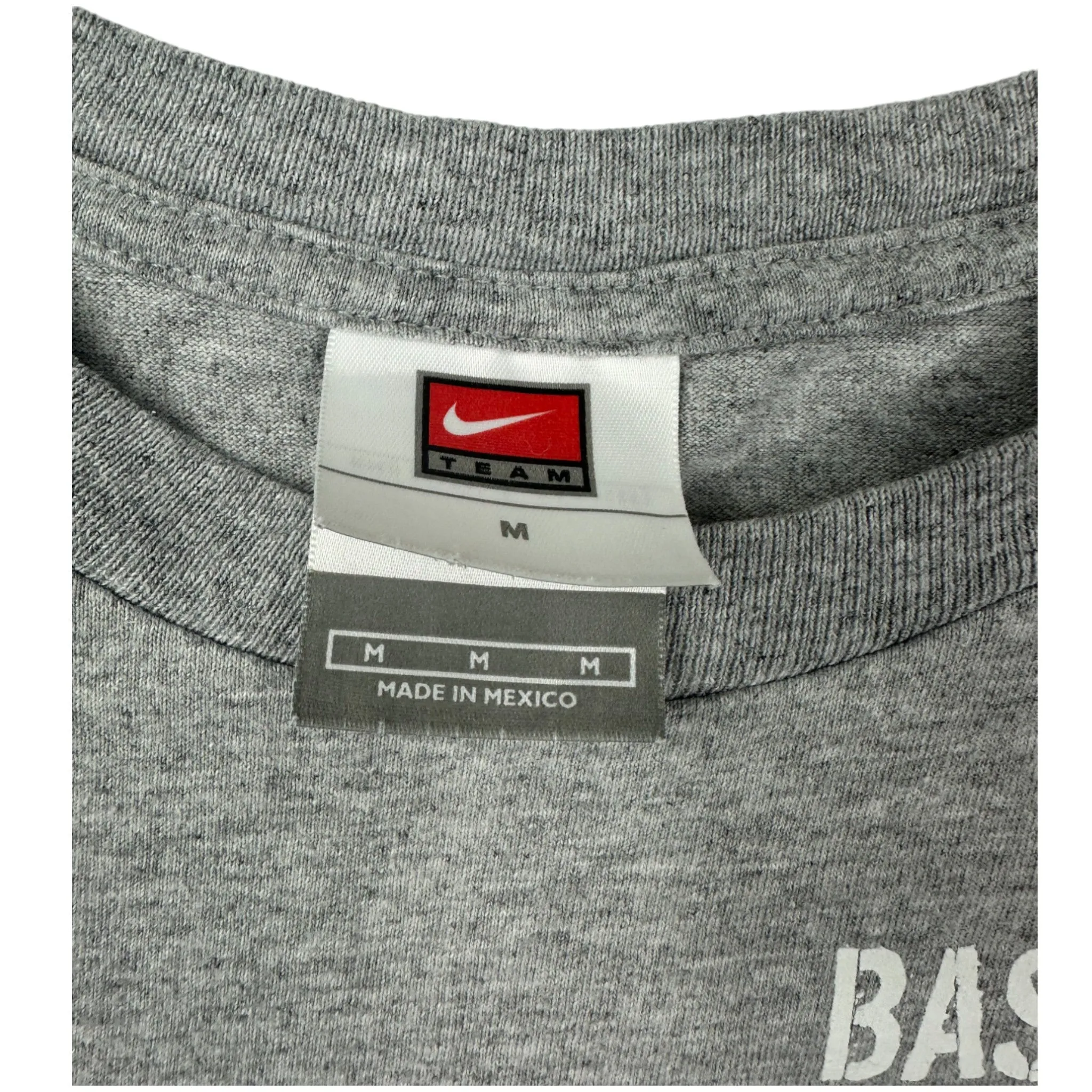NIKE “BASKETBALL CREIGHTON” BASEBALL TEE - (M)