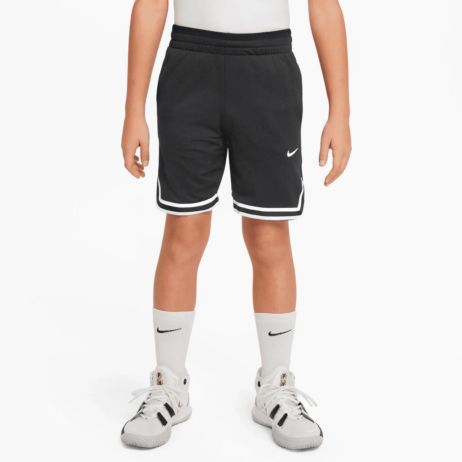 Nike Dri-Fit DNA 8" Youth Basketball Shorts - Black