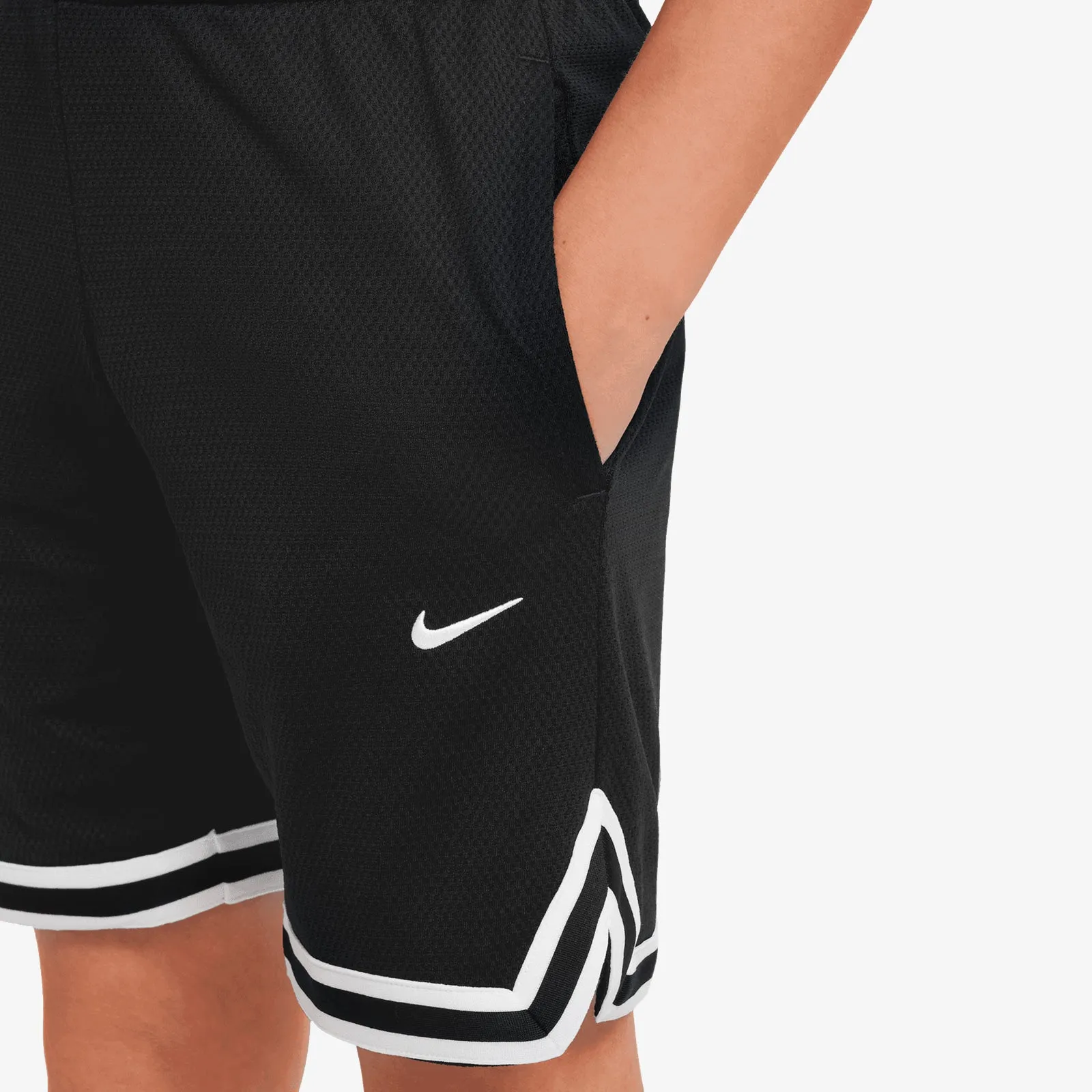 Nike Dri-Fit DNA 8" Youth Basketball Shorts - Black