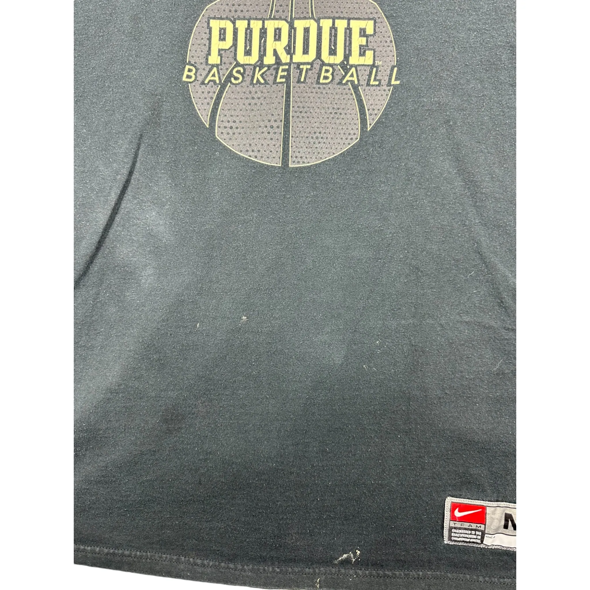 NIKE "PURDUE" BASKETBALL TEE - (M)