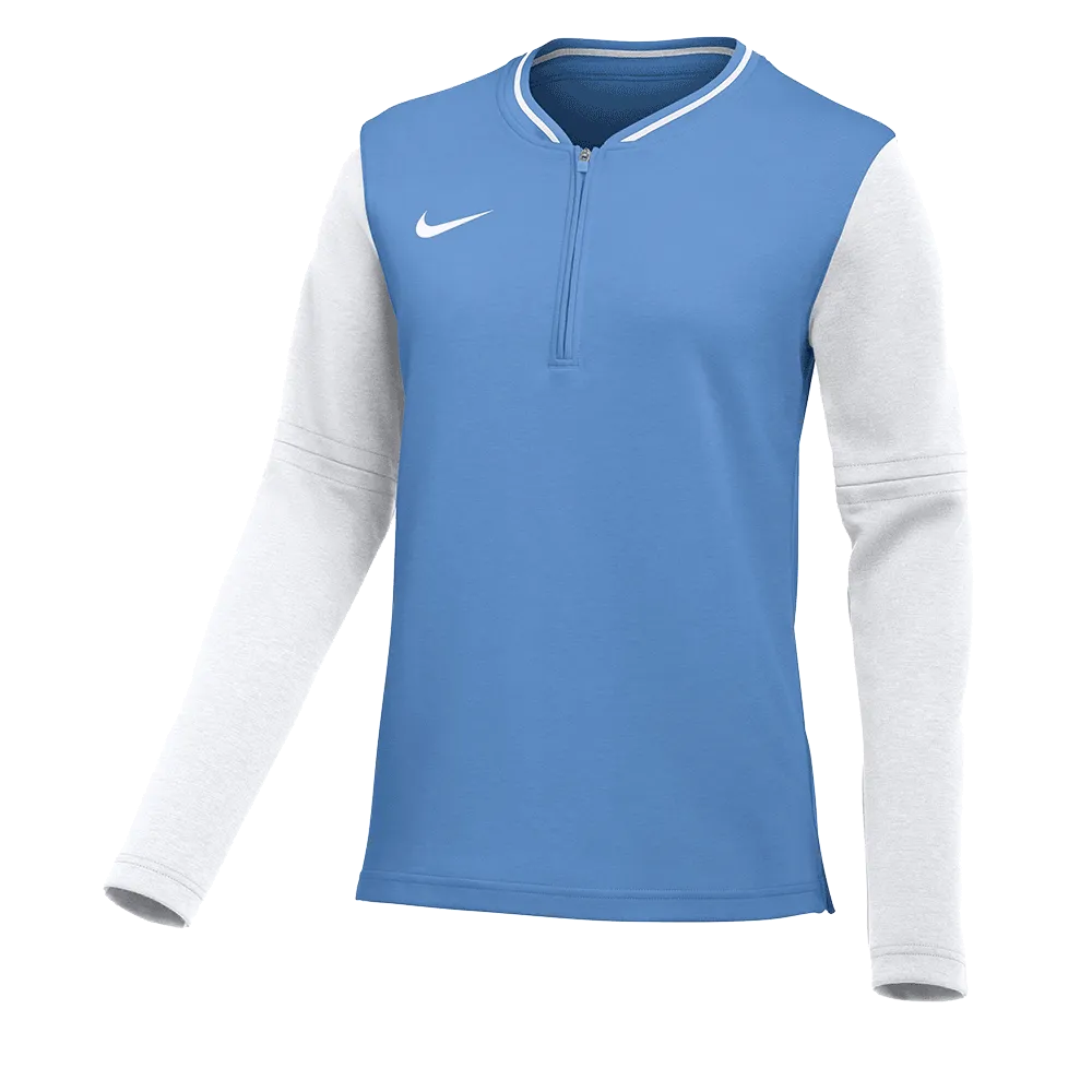 Nike Women's Dri-Fit Half Zip Coaches Top LS