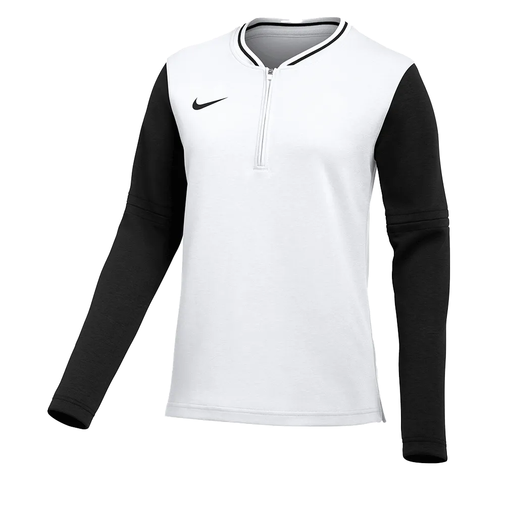 Nike Women's Dri-Fit Half Zip Coaches Top LS