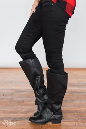 Not Rated Yuriko Boots- Black
