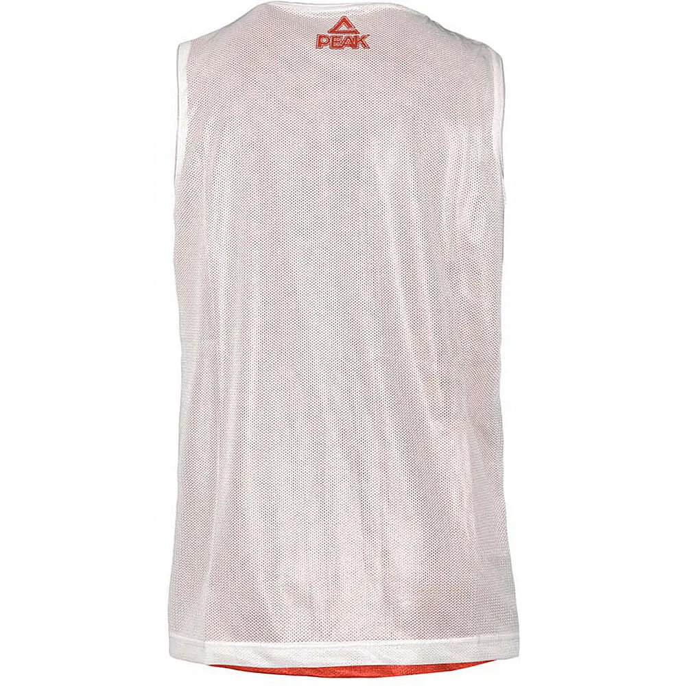 Obojstranný basketbalový dres Peak Basketball Reversible Tank Top červený/biely