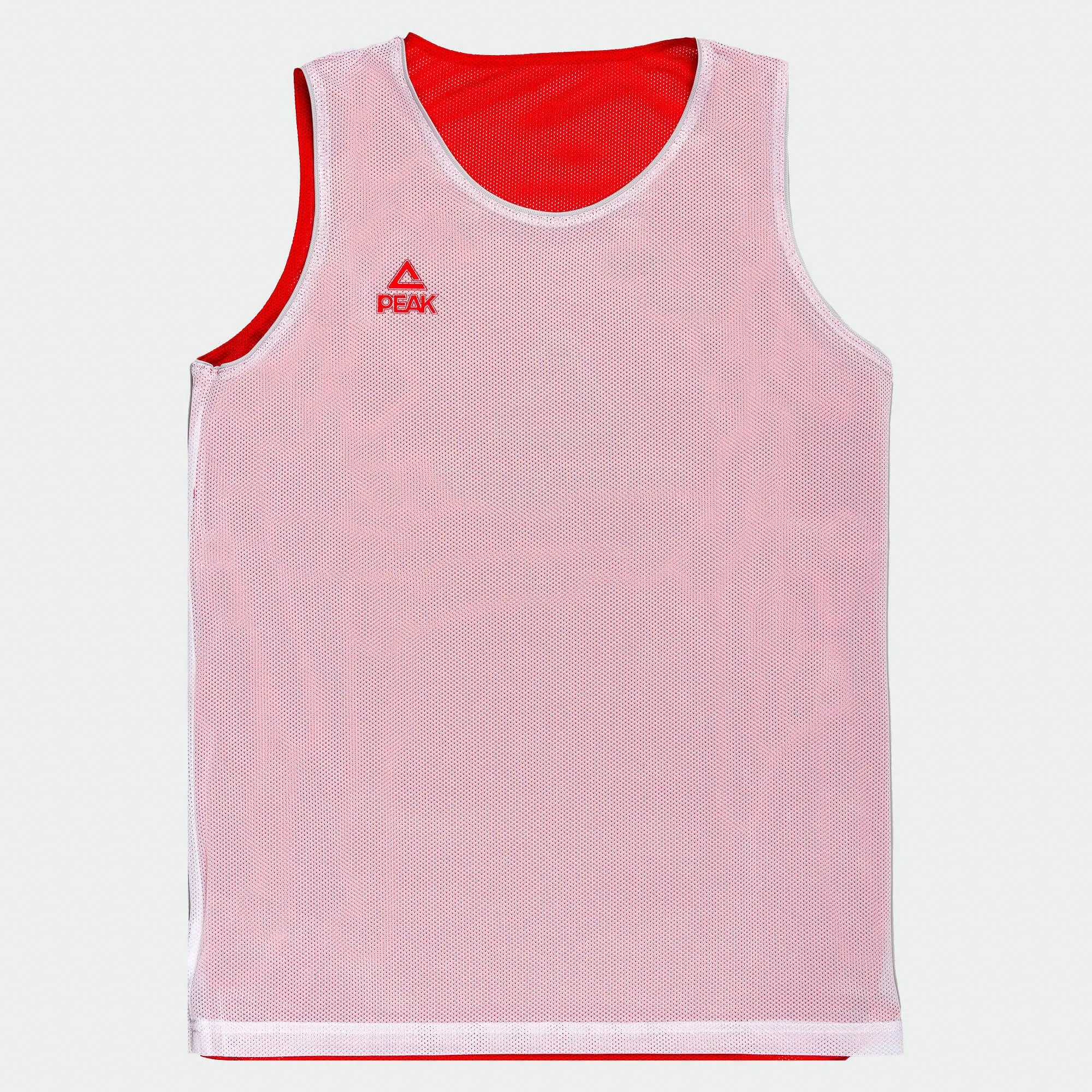 Obojstranný basketbalový dres Peak Basketball Reversible Tank Top červený/biely