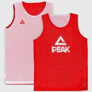 Obojstranný basketbalový dres Peak Basketball Reversible Tank Top červený/biely
