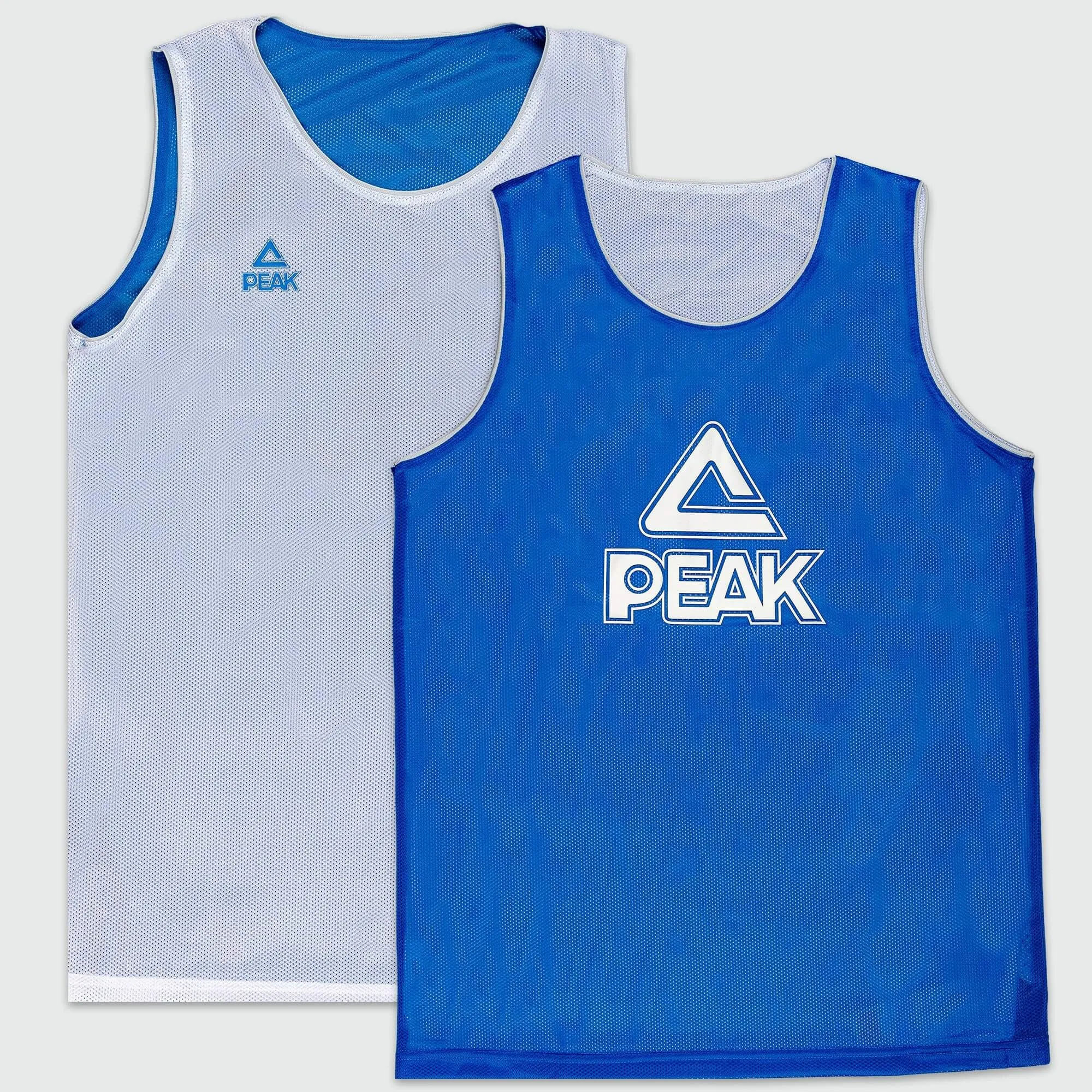 Obojstranný basketbalový dres Peak Basketball Reversible Tank Top modrý/biely