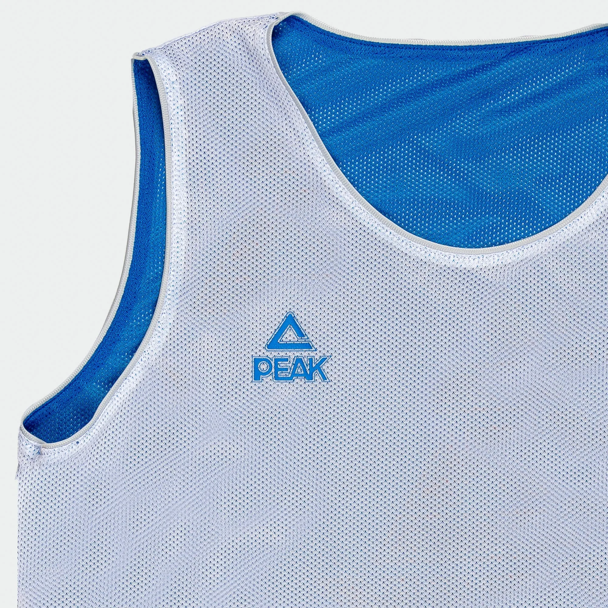 Obojstranný basketbalový dres Peak Basketball Reversible Tank Top modrý/biely