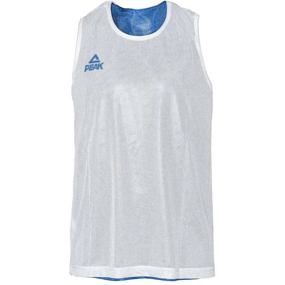 Obojstranný basketbalový dres Peak Basketball Reversible Tank Top modrý/biely