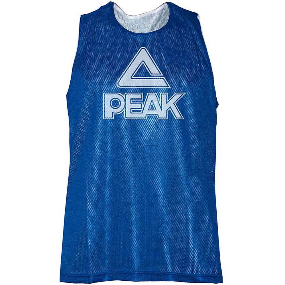 Obojstranný basketbalový dres Peak Basketball Reversible Tank Top modrý/biely