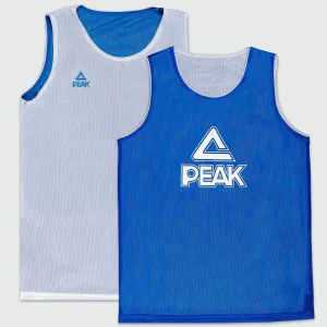 Obojstranný basketbalový dres Peak Basketball Reversible Tank Top modrý/biely