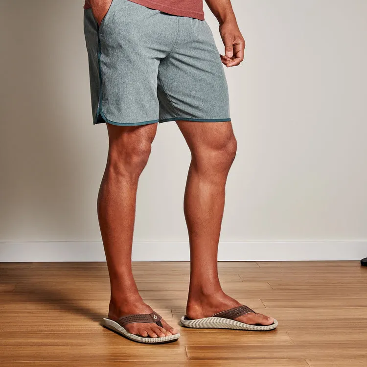 OluKai Mens Ulele Sandals - Dark Wood