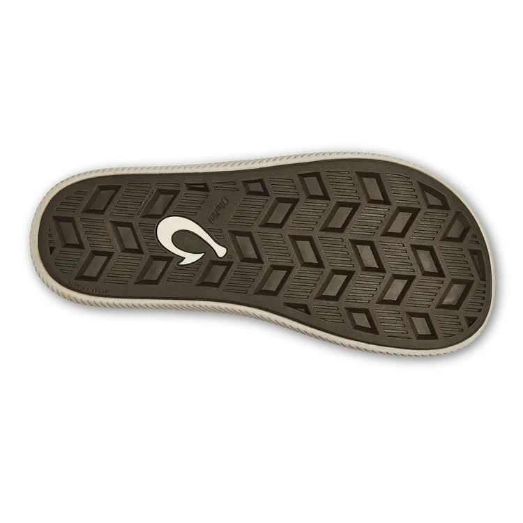 OluKai Mens Ulele Sandals - Dark Wood