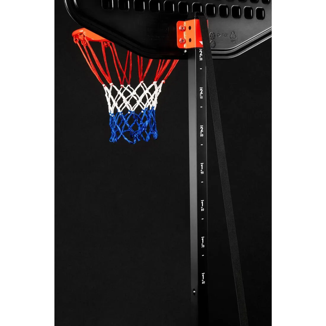Panier de basket Enfant Dunk sur pied réglable 1,60m à 2,20m - K900