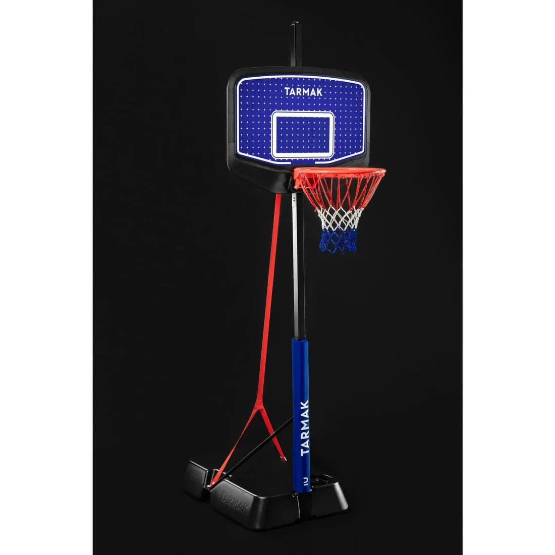 Panier de basket Enfant Dunk sur pied réglable 1,60m à 2,20m - K900