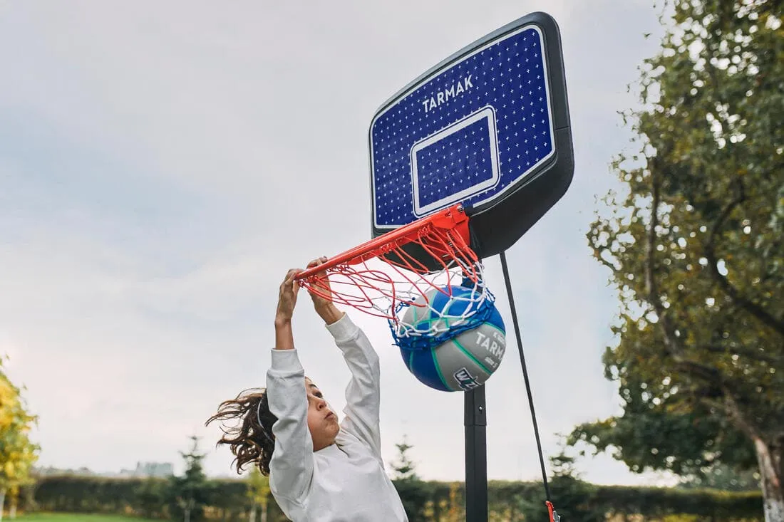 Panier de basket Enfant Dunk sur pied réglable 1,60m à 2,20m - K900