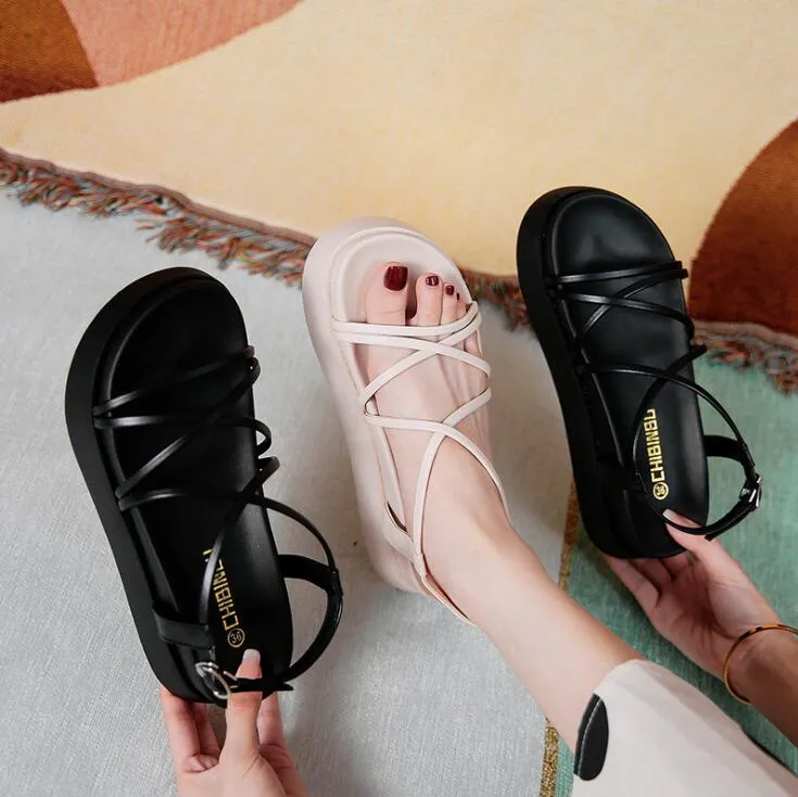 Petite Size 2 Thicksole Summer Sandals GS332