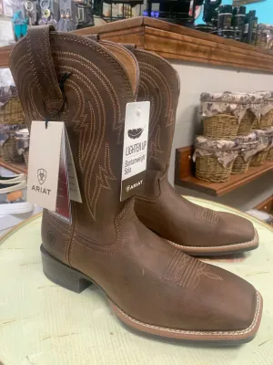 Plano Cowboy Brown Boot Square Toe