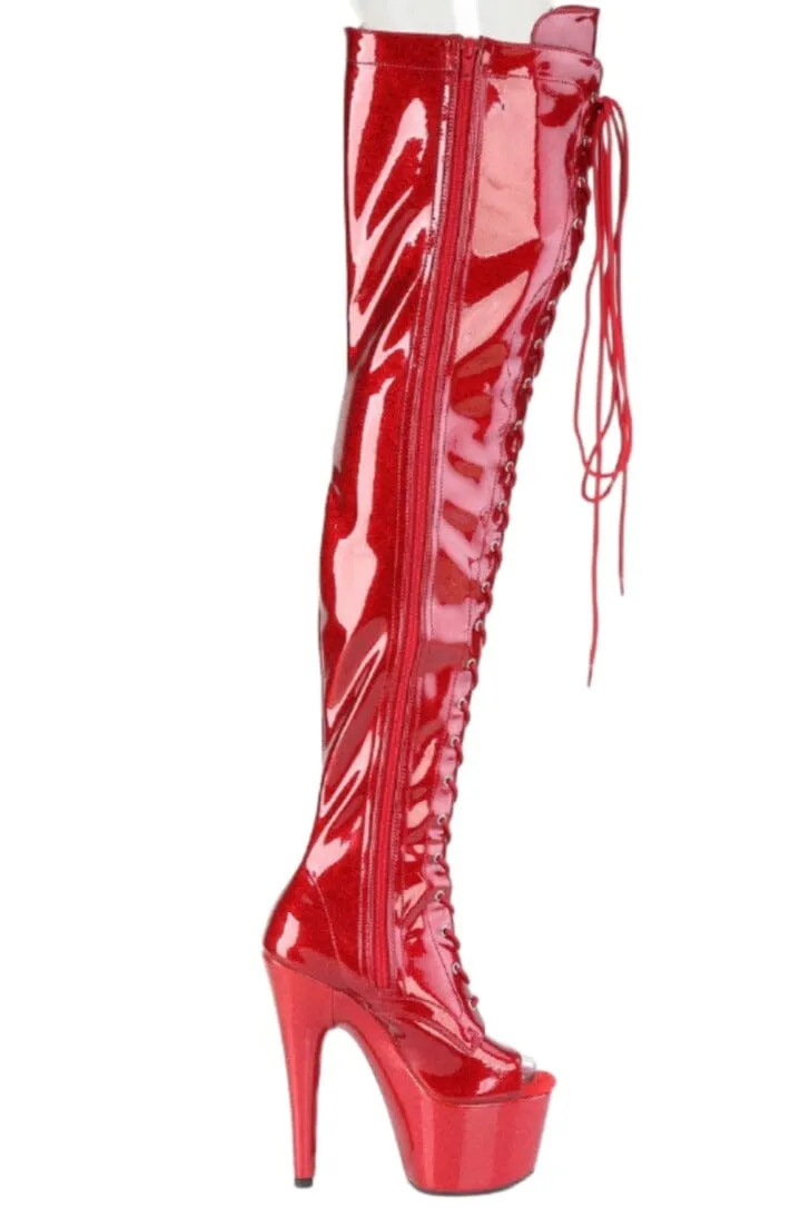 Pleaser ADORE-3021GP Thigh Boot
