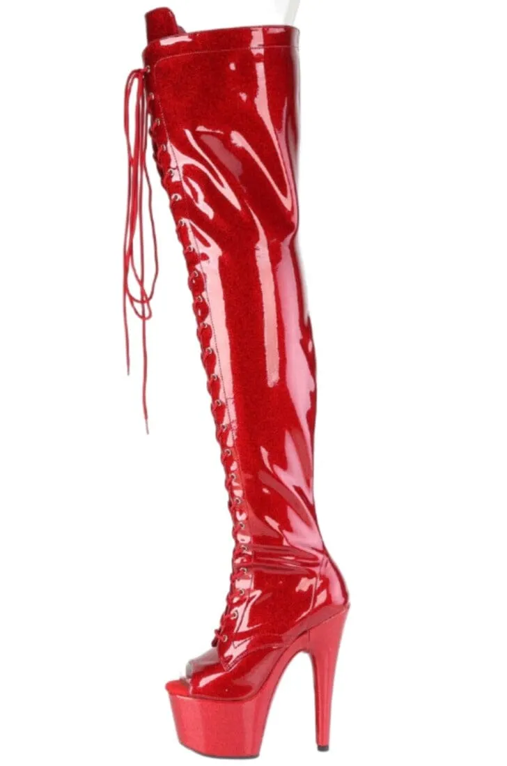 Pleaser ADORE-3021GP Thigh Boot