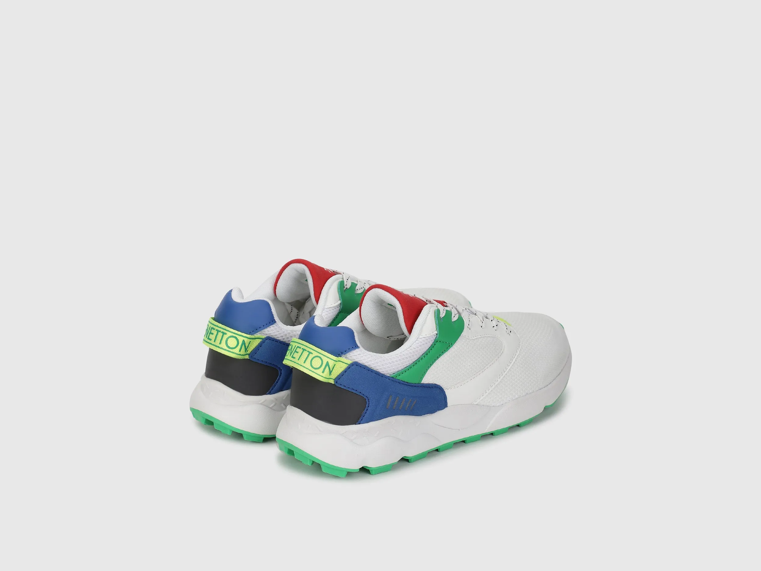 PU Color Block Sneakers