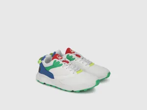 PU Color Block Sneakers
