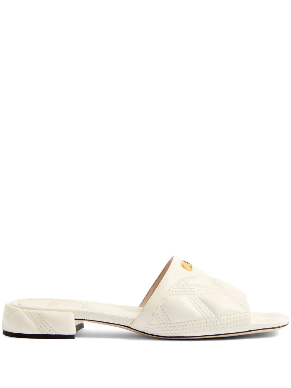 Quiltie 67 leather sandals