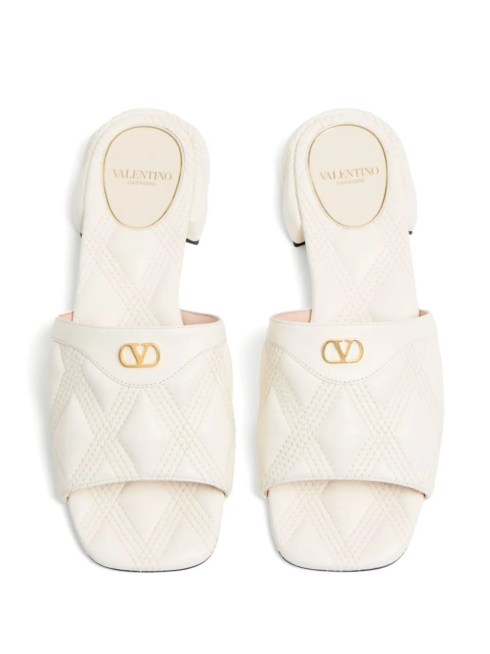 Quiltie 67 leather sandals
