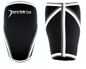 RAW Built Tech Knee Sleeve - 7mm Neoprene (Black)