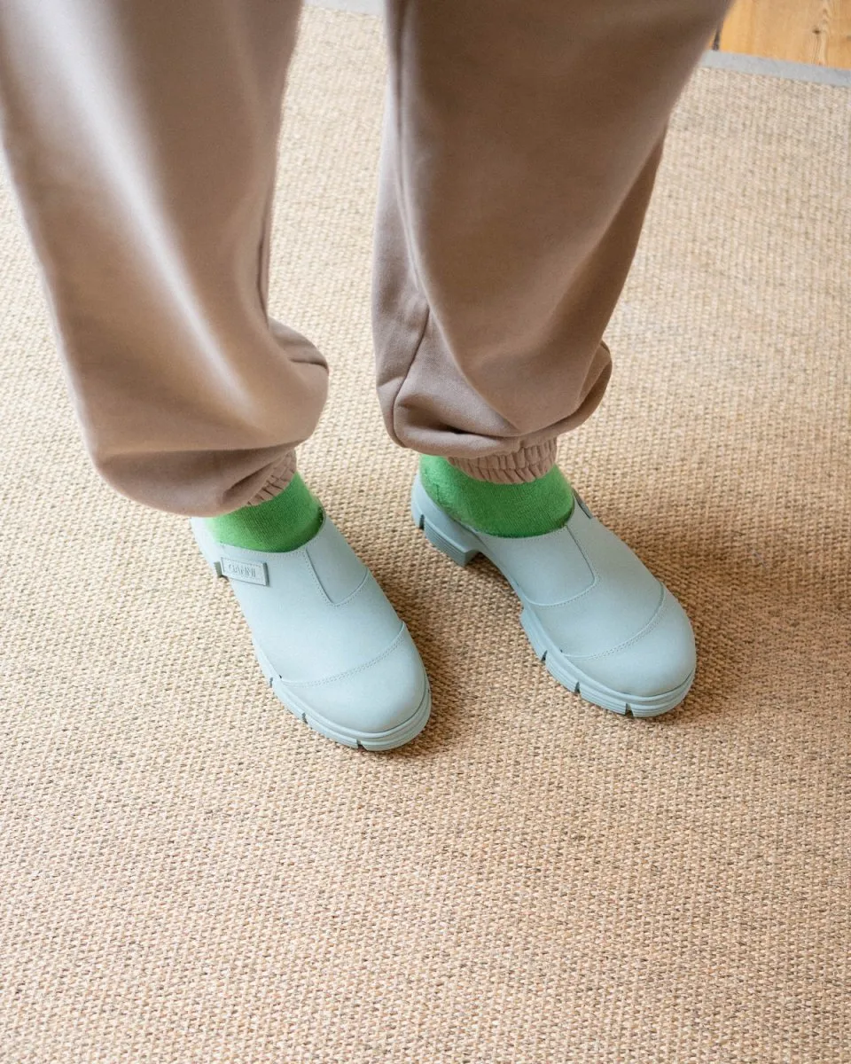 Recycled Rubber City Mule - Blue Haze